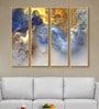 Arthur Multicolour MDF Framed Abstract Art Panel