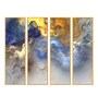 Arthur Multicolour MDF Framed Abstract Art Panel