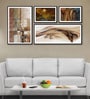 Cadence studios Multicolour MDF Framed Art Print Set of 4
