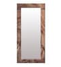 Brown Engineered Wood Full Length Mirror