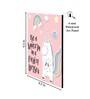 Be a Unicorn In a Field of Horses Multicolour MDF Unframed Art Print