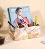 Multicolour Mdf Wood Rectangle 1 Pcs Cutlery Holder