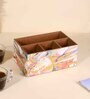 Multicolour Mdf Wood Rectangle 1 Pcs Cutlery Holder
