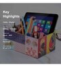 Multicolour Mdf Wood Rectangle 1 Pcs Cutlery Holder