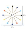 Metal Designer Analog Novelty Wall Clock