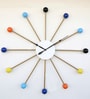 Metal Designer Analog Novelty Wall Clock