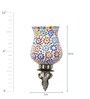 Elona Red Metal Wall Sconces