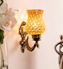 Daisy Gold Metal Wall Sconces