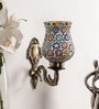 Elona Red Metal Wall Sconces
