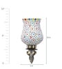 Margie Red Metal Wall Sconces