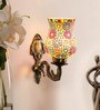 Margie Red Metal Wall Sconces