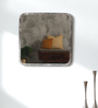 Multicolour Metal Gothic Wall Mirror