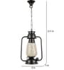 Barret Multicolour Metal Hanging Light