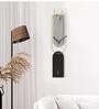 Caracas Grey & Black Metal Novelty Wall Clock