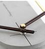Caracas Grey & Black Metal Novelty Wall Clock