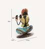 Multicolour Metal Musician Set Of 5 Figurine