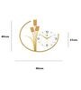 Multicolour Metal Novelty Clock