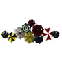 Multicolour Metal Umbrellas Wall Art