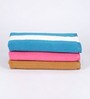 Multicolor Microfiber 250 Gsm 3 Pieces Towel Set