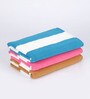 Multicolor Microfiber 250 Gsm 3 Pieces Towel Set