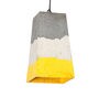 Multicolour Mustard Trapeze Single Hanging Light