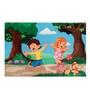 Blue Character Nylon 18 x 28 Inches Kids Floor Mat