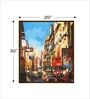 The Rules Works Multicolor Canvas Framed People and Places Art Print