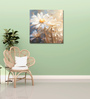 Flower Canvas Pine Wood 24x24 Art Print