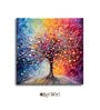 Wishing Tree Canvas Pine Wood 24x24 Art Print