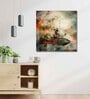 Fisherman Canvas Pine Wood 24x24 Art Print