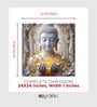 Buddha Canvas Pine Wood 24x24 Art Print