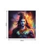 Lord Shiva Canvas Pine Wood 24x24 Art Print