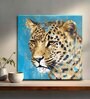Tiger Canvas Pine Wood 24x24 Art Print