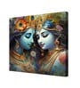Radha Krishna Canvas Pine Wood 24x24 Art Print