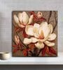 Floral Canvas Pine Wood 24x24 Art Print