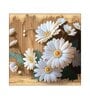 Floral Canvas Pine Wood 24x24 Art Print
