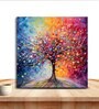 Wishing Tree Canvas Pine Wood 24x24 Art Print
