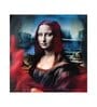 Mona Lisa Canvas Pine Wood 24x24 Art Print