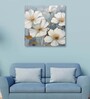 Floral Canvas Pine Wood 24x24 Art Print