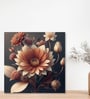 Floral Canvas Pine Wood 24x24 Art Print