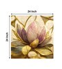 Floral Canvas Pine Wood 24x24 Art Print
