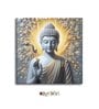 Buddha Canvas Pine Wood 24x24 Art Print