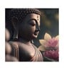 Buddha Canvas Pine Wood 24x24 Art Print