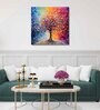 Wishing Tree Canvas Pine Wood 24x24 Art Print