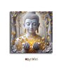Buddha Canvas Pine Wood 24x24 Art Print