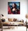 Mona Lisa Canvas Pine Wood 24x24 Art Print