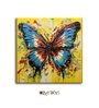 Butterfly Canvas Pine Wood 24x24 Art Print