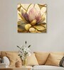 Floral Canvas Pine Wood 24x24 Art Print