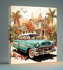 Fiat Canvas Pine Wood 24x24 Art Print