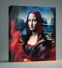 Mona Lisa Canvas Pine Wood 24x24 Art Print
